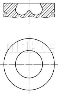 PİSTON N47N F10-F30 184PS 84MM. 8580699-7810755 resmi