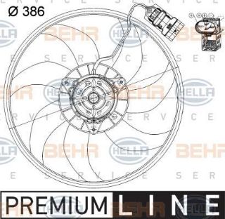 FAN MOTORU (KLIMALI) CORSA C Z12XE Z14XE  1341354 (İN:CFF162000P) resmi