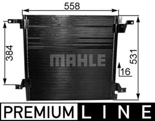 KLIMA RADYATÖRÜ (558X522X16) MERCEDES BENZ ML 230 ML 320 ML 350 ML 400 ML 430 ML 500 98-05 (ENO:8FC351038721) resmi