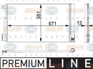 X KLİMA KÖNDENSERİ BİPPER-BİPPER TEPEE 1.4-1.4HDI 08 FIAT FİORİNO 1.4-1.3D MULTIJET 07 571X351 resmi