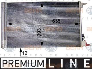 KLIMA RADYATÖRÜ (635X390X12) INSIGNIA 1.6 2.0T 1.6 CDTI 1.8 08-  A16XER A16LET A18XER A20NHT (ENO:8FC351307631) resmi