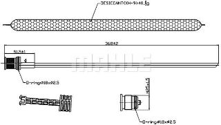 KLIMA KURUTUCU X204 08>15 W204 07>14 C218 11>17 W212 09>15 R231 12> resmi