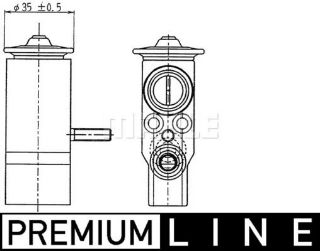 KLIMA VALFI (EXPANSION) W202 93>00 W210 96>02 R170 00>04 SPRINTER 96>16 resmi