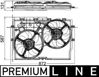 FAN MOTORU DUCATO 2,3 14>(CIFTLI) resmi