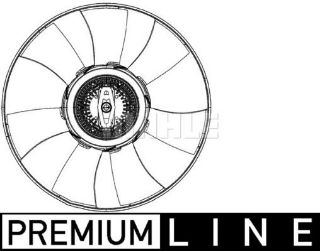FAN TERMIGI (PERVANELI, OM611, OM612) V-CLASS 638/2 99>03 VITO 638 99>03 SPRINTER 00>06 CRAFTER 06>13 resmi