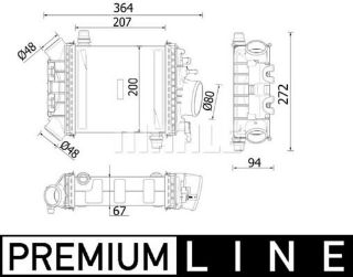 TURBOSARJ RADYATORU W205 14> W212 13>16 W213 16> W166 15>18 W222 17> C217 17> resmi