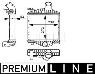 TURBOSARJ RADYATORU V-CLASS W638/2 96>03 VITO W638 97>03 resmi