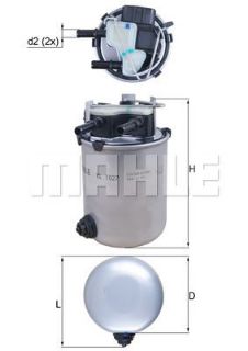 YAKIT FİLTRESİ IN-LİNE FUEL FİLTER resmi