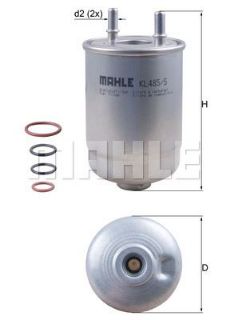 YAKIT FİLTRESI MAZOT RENAULT MEGANE III FLUENCE LAGUNA III GRAND SCENİC III GRAND VİTARA 1.5DCI 09-> resmi