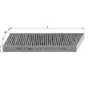 POLEN FİLTRESİ MERCEDES C180-C200-C230-C240-C280-C320-C350-CLC160-CLC180-CLC200-CLC230 KARBONLU resmi