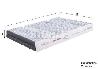 POLEN FİLTRESİ KARBONLU CABİN AİR FİLTER ELEMENT WİTH ACTİVATED CARBON resmi