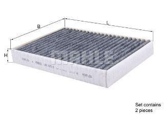 POLEN FİLTRESİ KARBONLU CABİN AİR FİLTER ELEMENT WİTH ACTİVATED CARBON resmi
