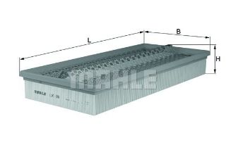 HAVA FİLTRESİ DB M602 W 124 250 DIZEL 89 resmi