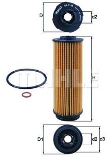 YAĞ FİLTRESİ OİL FİLTER ELEMENT resmi