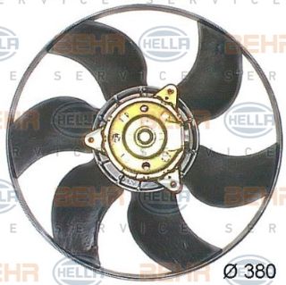 FAN MOTORU DAVLUMBAZLI (RENAULT: KANGO 1.5DCI 1.48V KLIMALI CLIO II 1.5DCI 1.4 1.6) resmi