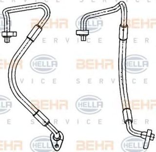 KLIMA BASIN BORUSU (FORD : FOCUS CMAX 1.6 TDCİ 03- ) resmi