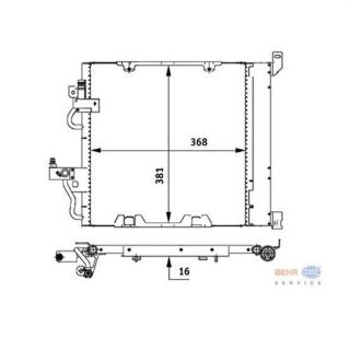 KLİMA RADYATÖRÜ Z13DTH Z17DTH Z19DT Z19DTH ASTRA H ZAFİRA B 06- resmi