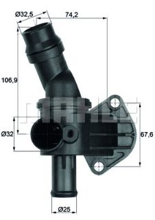 TERMOSTAT KOMPLE GOLF V-PASSAT-A3-ALTEA-LEON-TOLEDO III-OCTAVIA- 2.0 FSI 87C resmi