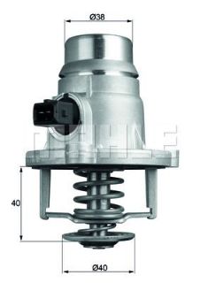 TERMOSTAT KOMPLE BMW 7 E65. E66. E67 105C resmi