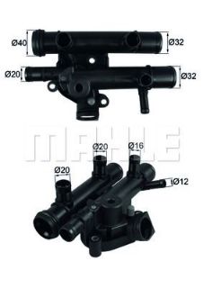TERMOSTAT KOMPLE 83C LGN II 2.2 DCI-TRAFİC II-MASTER II-III-MOVANO-VİVARO 2.5 DCI G9U/G9T resmi