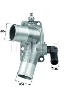 TERMOSTAT 92C KOMPLE VECTRA B 2.0 DI 16V 97-02 -OMEGA B 2.0 DTI 16V-2.2 DTI 16V 97-03 resmi