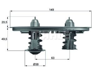 TERMOSTAT THERMOSTAT İNSERT resmi