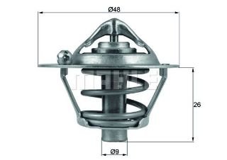 TERMOSTAT 82C FİESTA VI-FOCUS II-III-MONDOE 10-15 1.6TI VOLVO S40 05-12 V50 05-12 C30 06-12 resmi