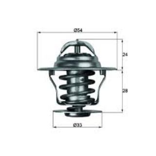 TERMOSTAT OPEL KADETT E T85 71C resmi