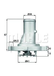 TERMOSTAT 87°C° UNO PALIO SIENA DOBLO PUNTO PANDA MAREA 1.2 8V resmi