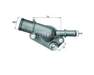 TERMOSTAT KOMPLE FIAT PUNTO 176 82C resmi