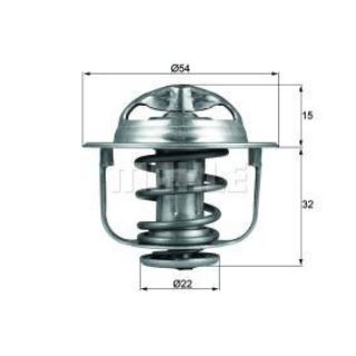 TERMOSTAT 89C COMBO-CORSA-C-MERIVA-ASTRA Y17DT resmi
