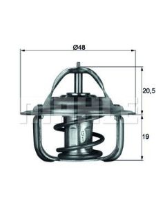 TERMOSTAT FORD OTOSAN TAUNUS 87C resmi