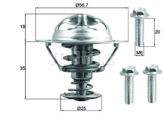 TERMOSTAT THERMOSTAT İNSERT resmi