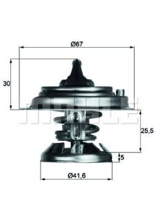 TERMOSTAT OM.601 -OM.602 SPRT.208,212,308,312,408,412.D-VARIO.512,612,812- T.1.208,210,308,310,408,410,507,508.D/ACTYON/KORANDO/REXTON/RODIUS/KYRON/MUSSO 86-96-00-06 resmi