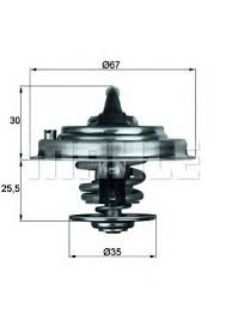 TERMOSTAT VW TOUAREG 7LA. 7L6. 7L7 82C resmi