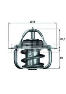 TERMOSTAT FORD FİESTA IV JA . JB 83C resmi