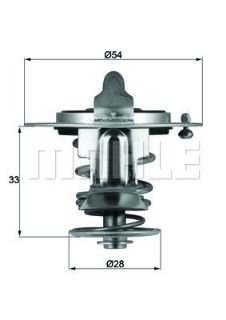 TERMOSTAT NİSSAN PİCK UP D22 82C resmi