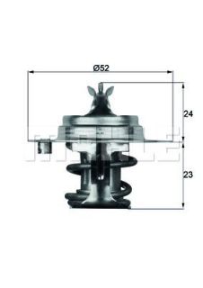 TERMOSTAT MAZDA 323 III HATCHBACK BF 88C resmi