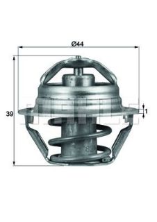 TERMOSTAT 82C CHEVROLET AVEO 04-08 ATOS 03-08 resmi