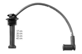 BUJİ KABLOSU FORD C-MAX 95-02 FOCUS 98-04 FİESTA IV-FUSION 02-08 1.25 16V-1.4 16V-1.6 16V resmi
