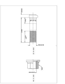 BİJON VE SOMUNU PULLU ÖN MAN 22 190 resmi