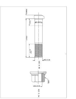BİJON VE SOMUNU PULLU ARKA MAN 22 190 resmi