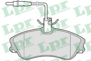 ÖN  FREN BALATASI PARTNER P306 CABRİOLET / SEDAN 1.8I 16V 2.0I BERLİNGO XSARA 1.8I.1.9D (< 03) FISLI resmi