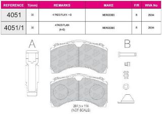 FREN BALATASI ARKA M-BENZ AXOR ACTROS MP4 10> AROCS ANTOS 1842 1835 1848 2036 2040 resmi