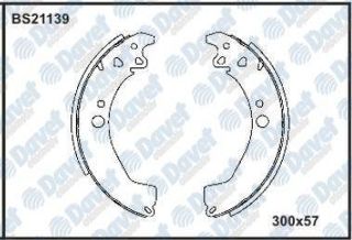 PABUÇLU BALATA BS21139 DUCATO (06-) BOXER 1.8Q JUMPER SCUDO-III JUMPY resmi