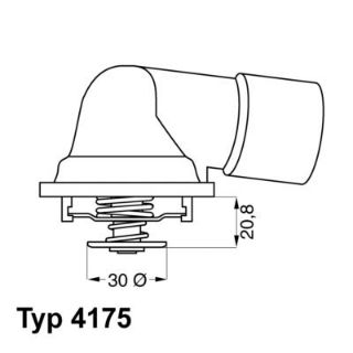 TERMOSTAT (92°) VECTRA A VECTRA B VECTRA C SIGNUM OMEGA B X25XE Z32SE resmi