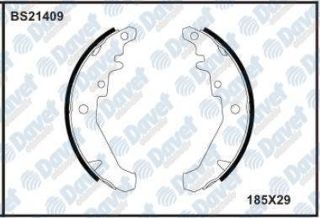 PABUÇLU BALATA BS21409 PALİO (96-) ALBEA SİENA (96-) 1.2 1.4 1.6 resmi