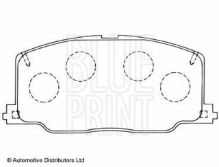 ÖN  FREN BALATASI CORONA ST171 2.0 GTI 87>93 CELICA 2.0 GTI 90>94 CARINA AT171 2.0 GTI 87>93 CAMRY 2.0 86>92 LEXUS 89>92 resmi