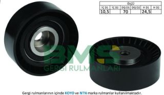 ALTERNATÖR GERGİ RULMANI BMW 3 316İ-318İ-320İ-323İ-325İ-328İ-M3-FELICA I-II 1.3 94-01 resmi