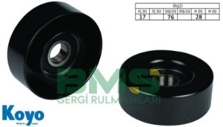 ALTERNATÖR GERGİ RULMANI A4 1.6 / 1.8T / 2.0 / 2.0FSI A6 2.0 / 2.0TFSI EXEO 1.6 / 1.8T / 2.0TFSI resmi